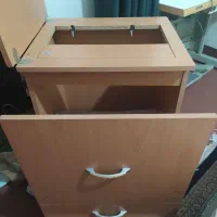 میز چرخ خیاطی همراه با صندلی