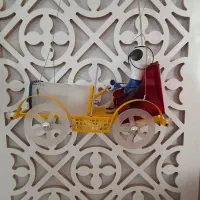 لوستر طرح ماشین بچگانه