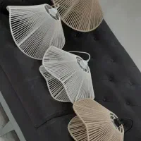 لوستر مکرومه و رافیا