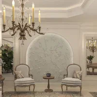 نما داخلی/ ورق طلا / رنگ / پتینه
