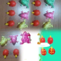 قورباغه پلاستیکی4500لاکپشت پلاستیکی ۲۵۰۰تومان