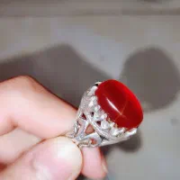 انگشتر نقره عقیق