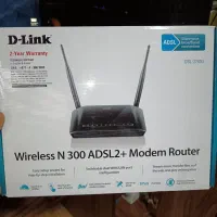 مودم دی لینک D Link 2740U N300 بسیار تمیز
