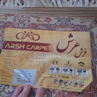 قالیچه  رنگ نارنجی  خوش رنگ  با نقش نگار  زیبا|فرش|گلبهار, |دیوار