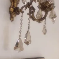 لوستر دیواری برنجی