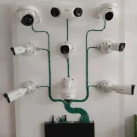 فروش و نصب دوربین مداربسته و دزدگیر اماکن|دوربین مداربسته|اصفهان, درب کوشک|دیوار