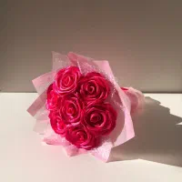 گل رز|گل مصنوعی|مشهد, بهشت|دیوار