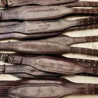 کمربند باشگاهی پهلوانی چرم طبیعی