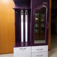 جاکفشی بهمراه گیره لباس وآینه