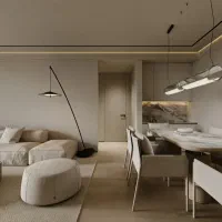 طراحی دکوراسیون داخلی کمد کابینت تی‌وی وال