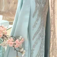 لباس مجلسی لاکچری خواهر عروس و داماد تمام پنل