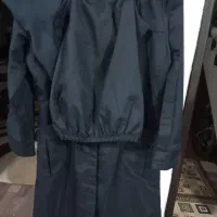 مانتو و شلوار و مقنعه سرمه ای