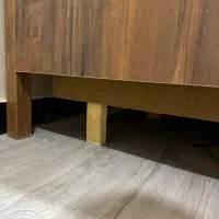 تخت یک‌ونیم‌نفره ۱۲۰×۲۰۰ با دو صفحه کف سالم|تخت و سرویس خواب|اهواز, پادادشهر|دیوار