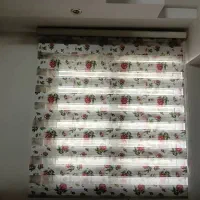 پرده گل دار