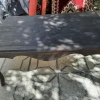 میز علاالدین دوربین دبه ۲۰ لیتری قابلمه لوستر قالی