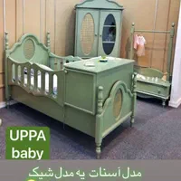 تخت خواب نوزادنجوان سرویس|تخت و سرویس خواب|تبریز, |دیوار