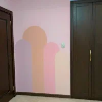 نقاش نقاشی ساختمان پتینه