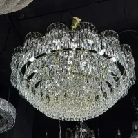 لوستر الماس.کالکشن کریستالی مدل کلیسا. AC light|لوستر و چراغ آویز|تهران, پارک شهر|دیوار