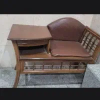 میز تلفن دستدوم چوبی با کیفیت