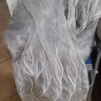 پرده زیبا اندازه عرض یک ونیم