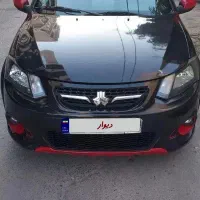 کوییک آر R پارس خودرویی مانیتور دار مشکی قرمز ۴۰۱