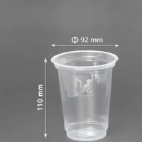 فروش لیوان یکبار مصرف سایز بزرگ شفاف