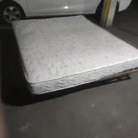 تشک ۲نفره باتخت اهنی فنر دار