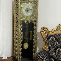 ساعت و بوفه برنجی|بوفه، ویترین، کنسول|قیدار, |دیوار