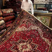 فرش دستبافت جفت شش متری هریس کد 123|فرش|کرج, شهرک اوج|دیوار