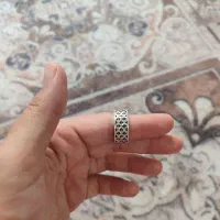 انگشتر نقره تمام تراش