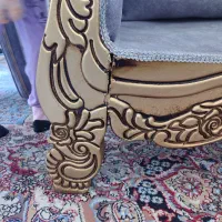 مبل سلطنتی ۹ نفره|مبلمان خانگی و میز عسلی|اصفهان, همتآباد|دیوار