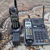 تلفن رو میزی پاناسونیک دو گوشی مدل 2361