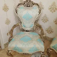 مبلمان سلطنتی بابهترین چوب راش در حد نو