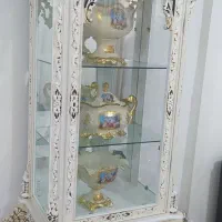 بوفه تمام چوب راش  پرکنده کاری