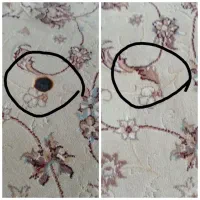 تعمیر رفوگری سوختگی فرش دستباف وماشینی درمنزل