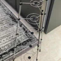 استند قابلمه ۵ طبقه تمام استیل سنگین نو نو|آب‌چکان و نظم‌دهنده ظروف|محمدیه-قزوین, |دیوار