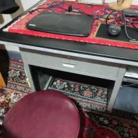 میز تحریر کامپیوتر فلزی