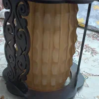 لوستر طرح چوب دو عدد|لوستر و چراغ آویز|شیراز, شهرک سراج|دیوار