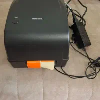 دستگاه چاپ لیبل میوا ۴۲۰۰ همراه با رول نارنجی|پرینتر، اسکنر، کپی، فکس|تهران, دستغیب|دیوار