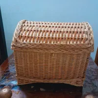 صندوقچه حصیری سبد حصیری|صنایع دستی و سایر لوازم تزئینی|مشهد, نرگس (شهرک غرب)|دیوار