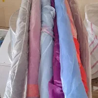 حریر شیشه ای ارگانزا عرض۱۵۰ قیمت حراجی|حراج|قم, باجک دو|دیوار