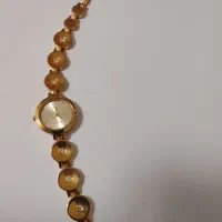 ساعت زنانه شیک سنگین رنگ ثابت ضد آب