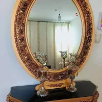 آینه و شمعدان|بوفه، ویترین، کنسول|بمپور, |دیوار