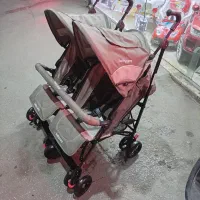 کالسکه دوقلو درحد نو|کالسکه و لوازم جانبی|مشهد, عبادی|دیوار