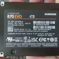 اس اس دی (SSD) سامسونگ ۴ ترا 870 EVO
