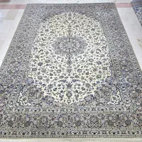 فرش کاشان   کاملا درحد و گوشتی    جفت۱۲متری