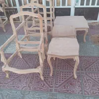 ۲۰ دست میز فرانسوی چوب راش|میز و صندلی غذاخوری|تویسرکان, |دیوار