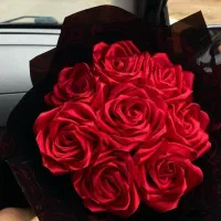 گل ربانی هدیه ولنتاین|گل مصنوعی|شهریار, شهریار|دیوار