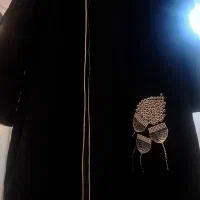 مانتو مشکی فری سایز