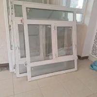 دروپنجره المینیوم باشیشه دوجداره